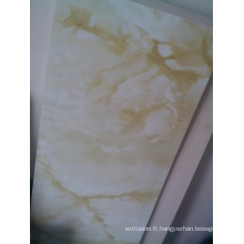 Panneau de PVC de 1.22 * 2.44cm, panneau blanc de mousse de PVC, feuille de PVC